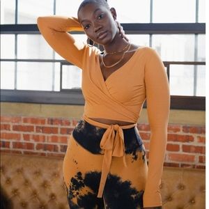 Balance Athletica dancer wrap top